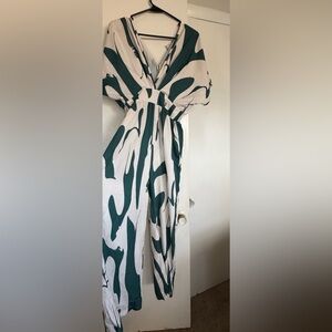 batwing sleeve jumpsuit